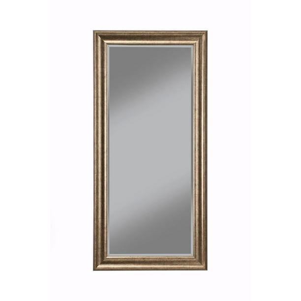 Eton CHAMPAGNE SILVER Shabby Chic Full Length leaner Floor Wall Mirror 62" x 27"